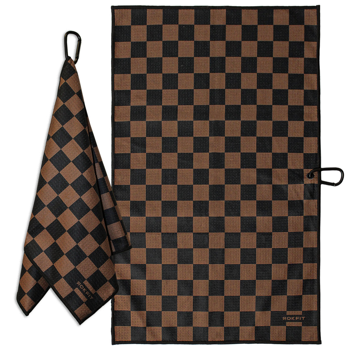Utility Towel - Black & Gum Checker