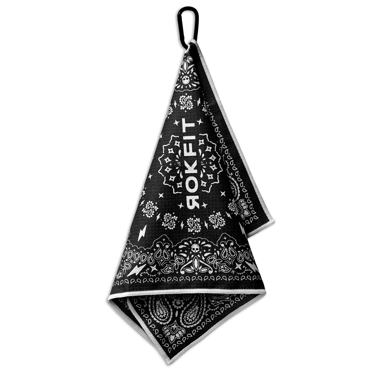 Utility Towel - Paisley Black