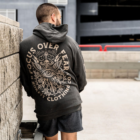 Focus Over Fear - Pullover Hoodie