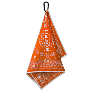 Utility Towel - Paisley Orange