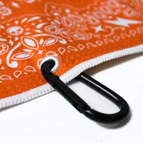 Utility Towel - Paisley Orange