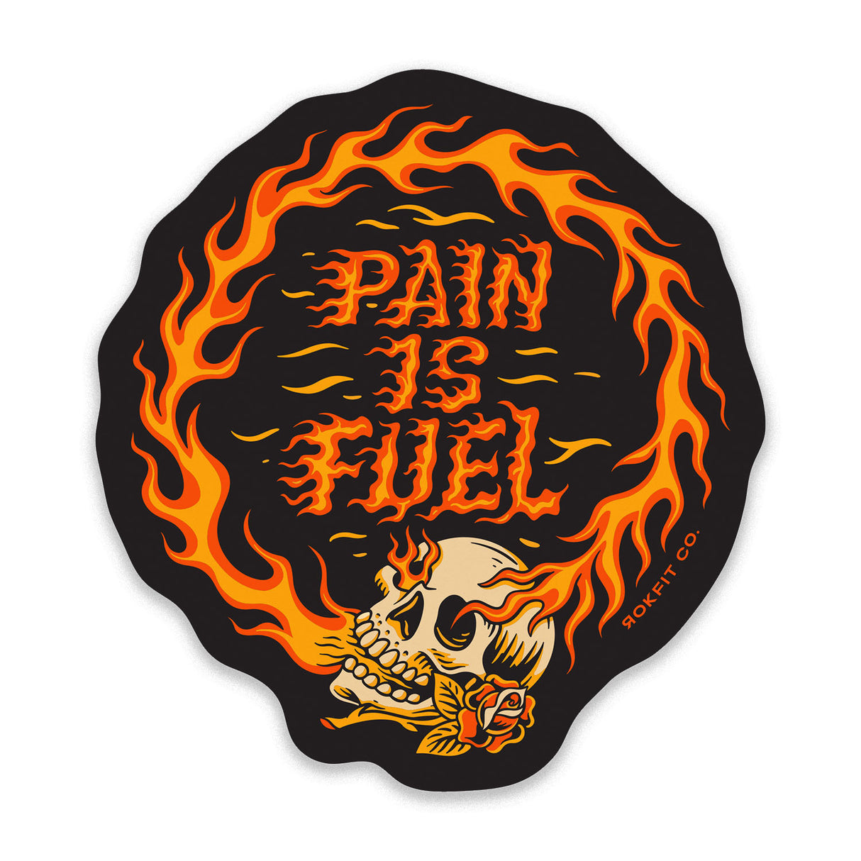 Pain Is Fuel - Sticker