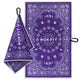Utility Towel - Paisley Purple