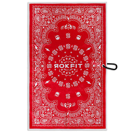 Utility Towel - Paisley Red