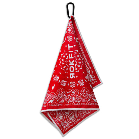 Utility Towel - Paisley Red