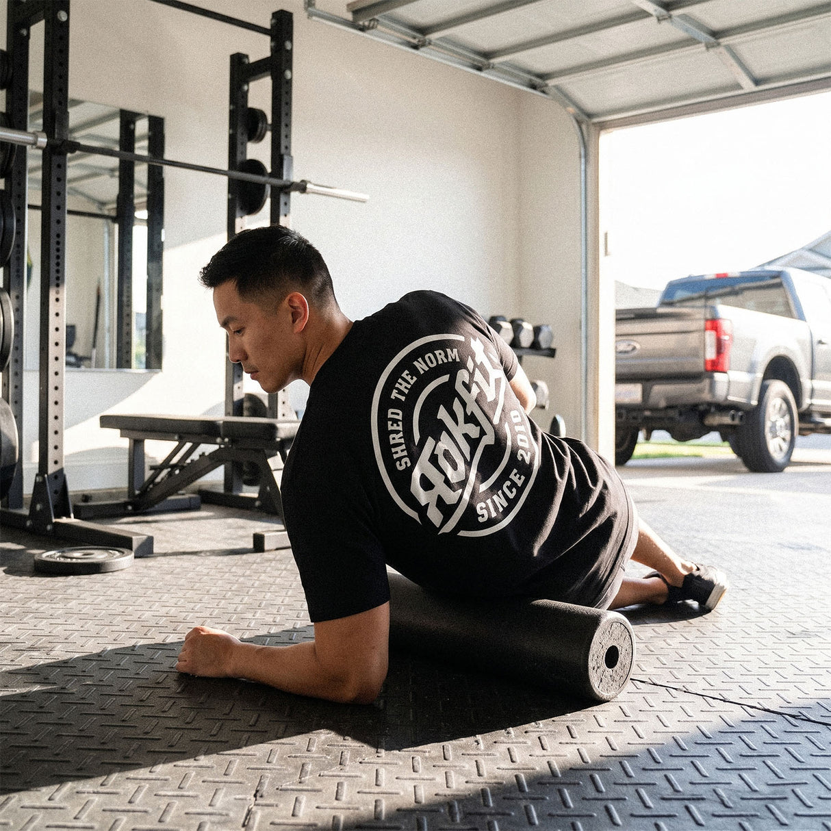 Shred The Norm Badge - Active Tee