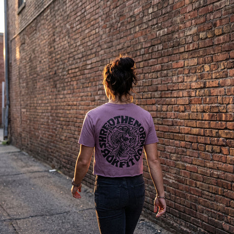 Shred The Norm Tiger - Crop Top